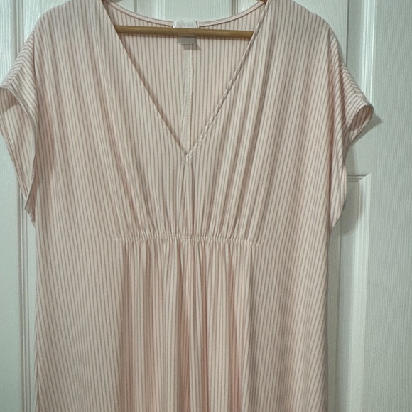 LAKE DreamKnit striped caftan nightgown - Picture 4 of 12